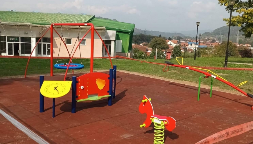 Slika za vest: Igralište za decu u Gradskom parku